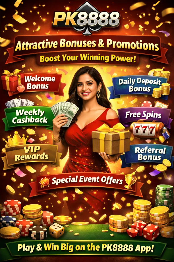 PK8888 Game Bonuses